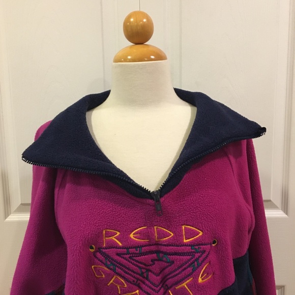 Vintage Redd Granite Tribal Aztec 1/4 Zip Pullover - Picture 3 of 9